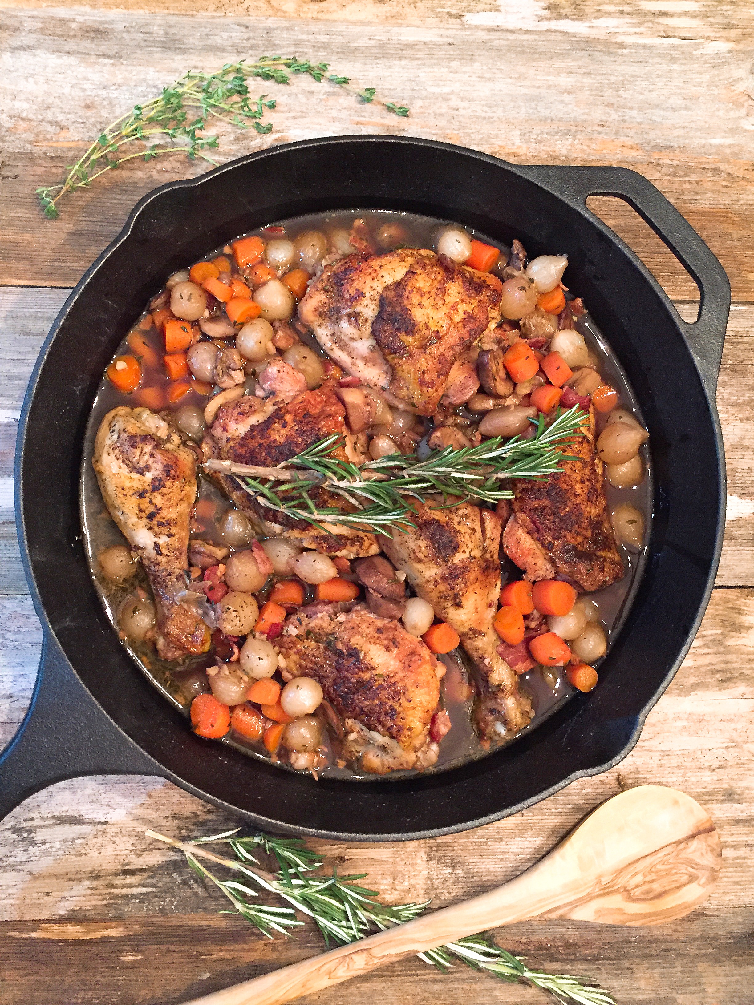 Coq Au Vin With Red Wine Pearl Onions A Hint Of Wine Coq Au Vin With Red Wine Pearl Onions A Hint Of Wine