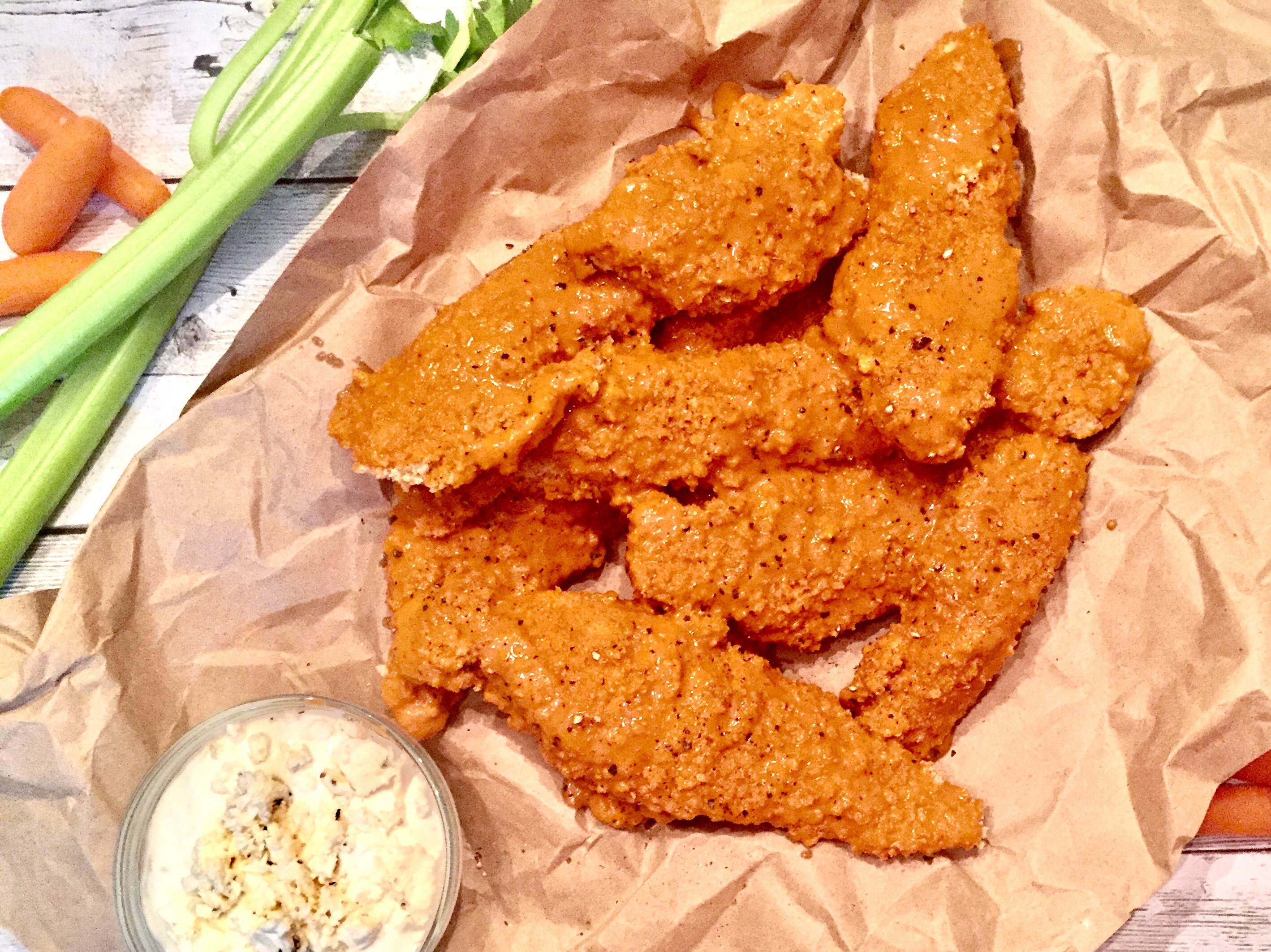 Crispy Baked Buffalo Chicken Tenders