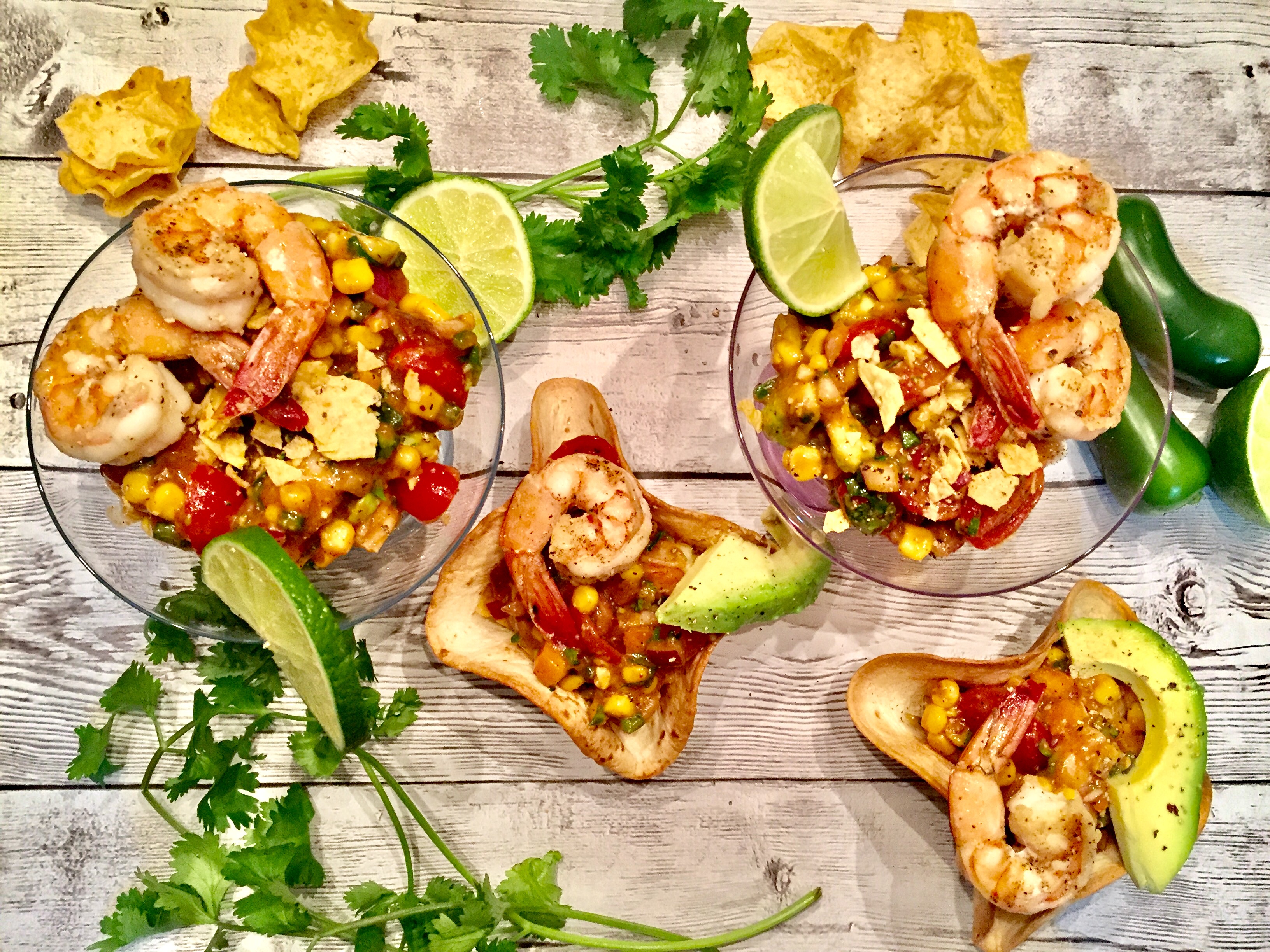 Smoky Shrimp Ceviche with Avocado