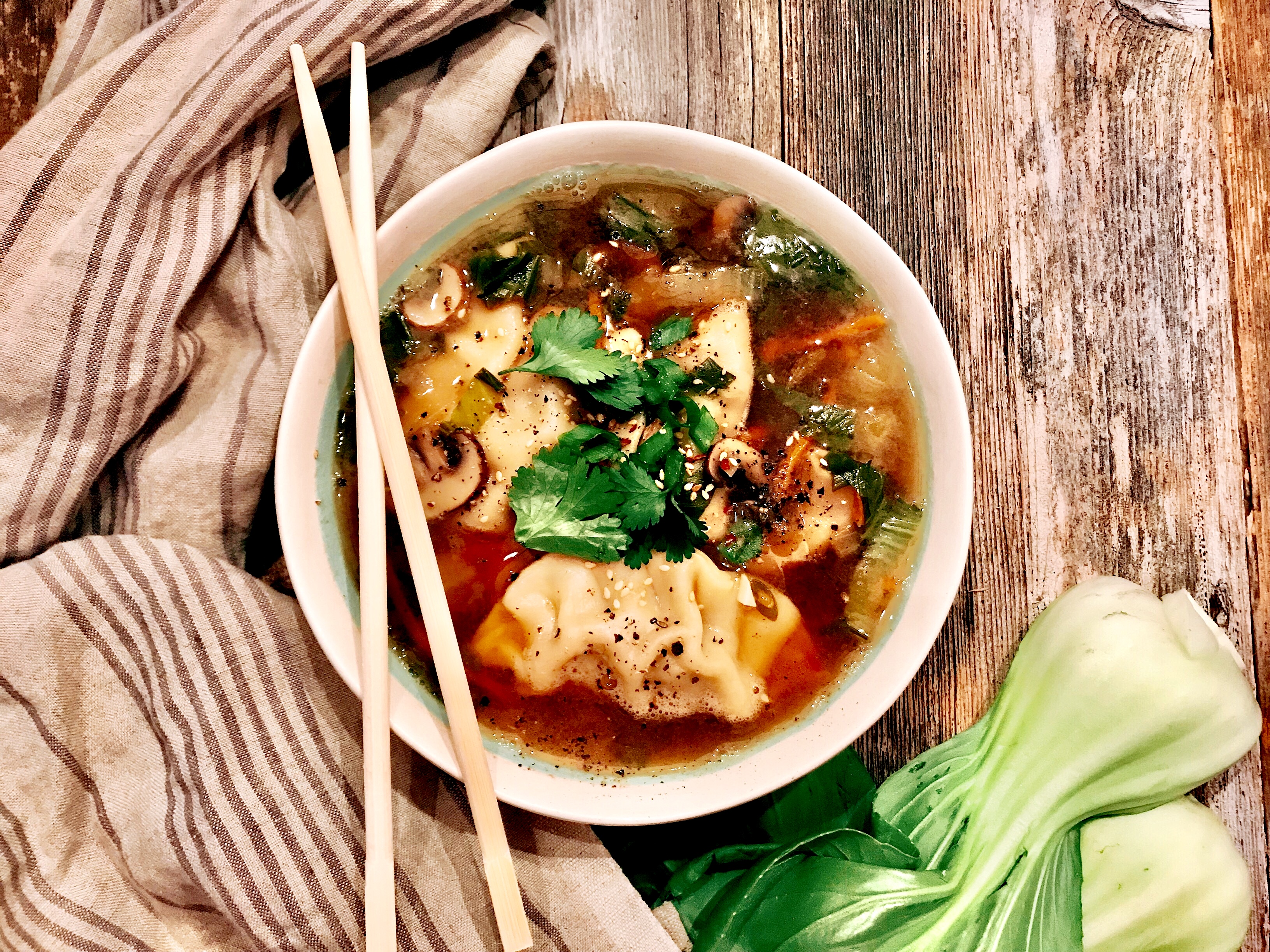 Chinese Dumpling Soup (上湯水餃), Christine's Recipes: Easy Chinese Recipes