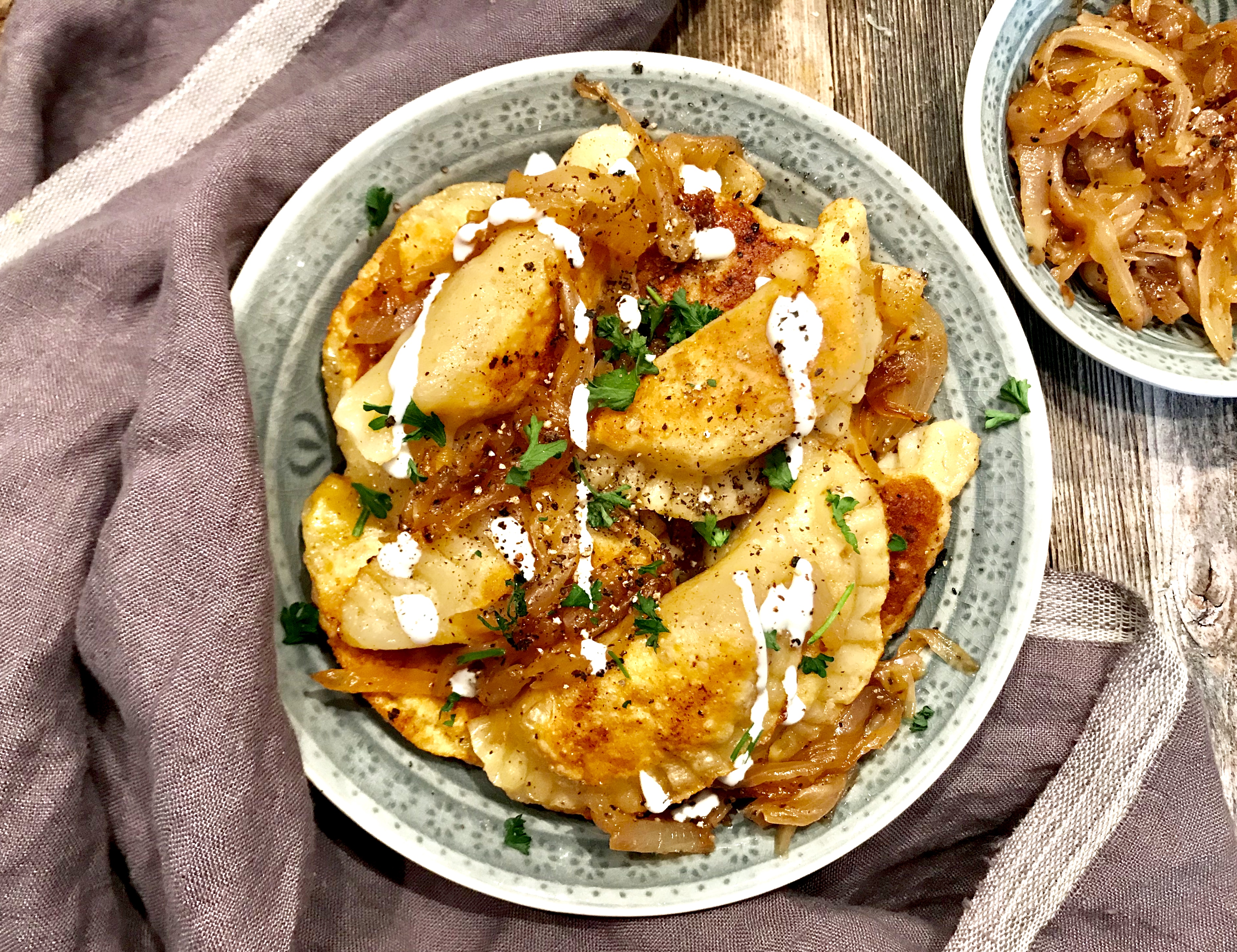 Potato Pierogi with Onions  How to Cook Potato Pierogi