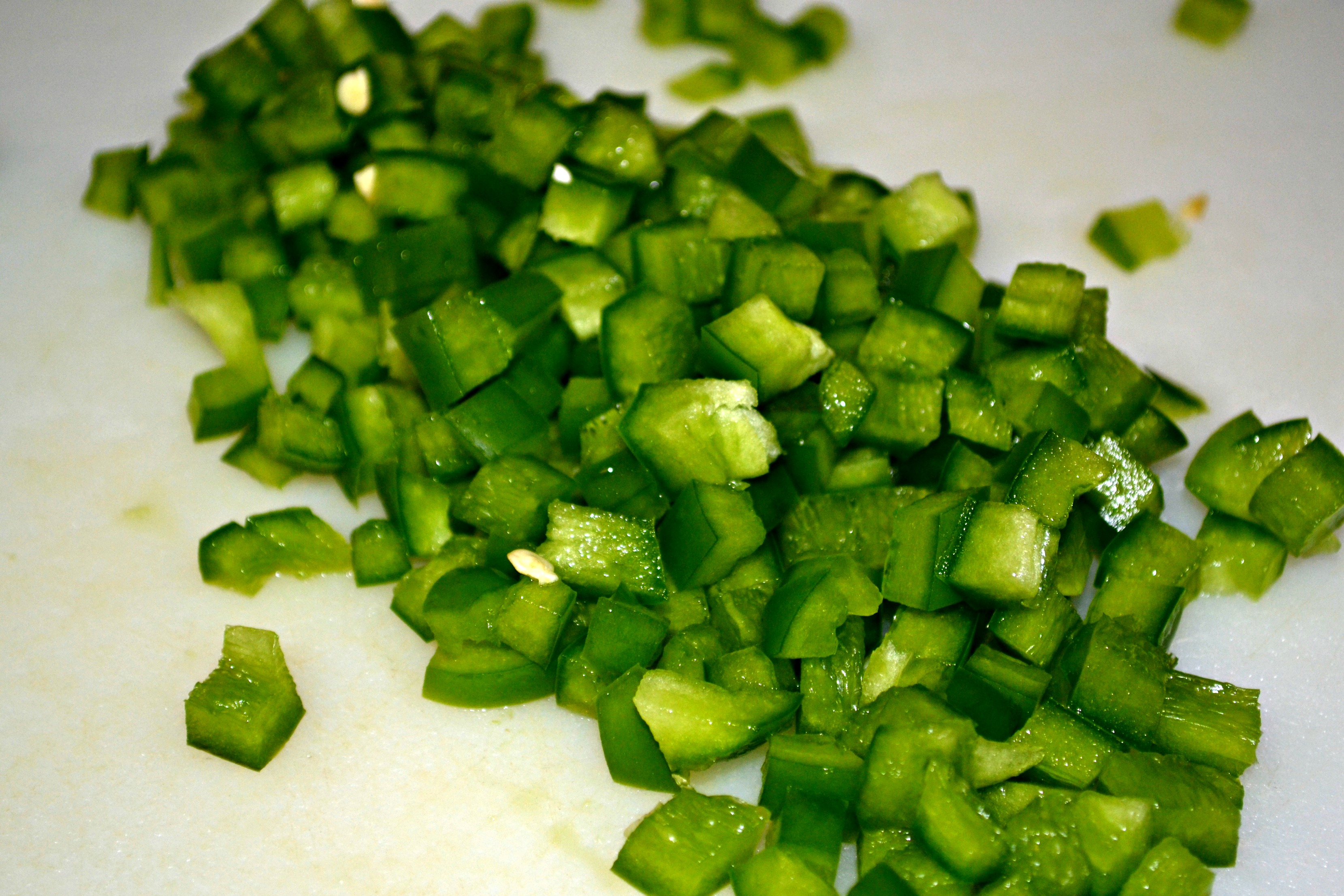 Как приготовить готовые замороженные перцы. Chopped Pepper Green. Что приготовить из замороженных перцев.